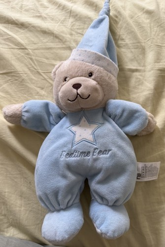 Mothercare blue bedtime bear - blue,