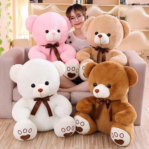 Cute big teddy bear plush - bear,