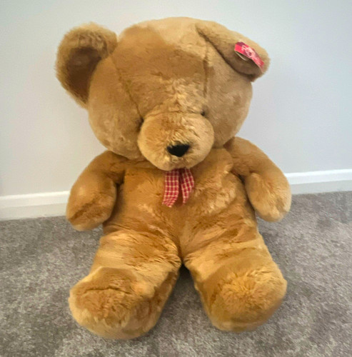 Russ brown big plush teddy - brown,