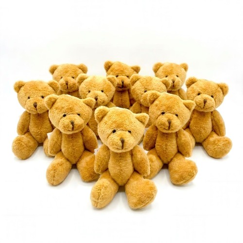 Small brown teddy bear - 10,
