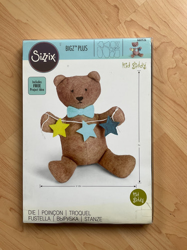 Sizzix bigz plus 660926 - plus, teddy