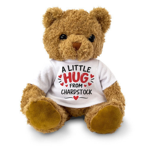 Hug from chardstock - a, teddy