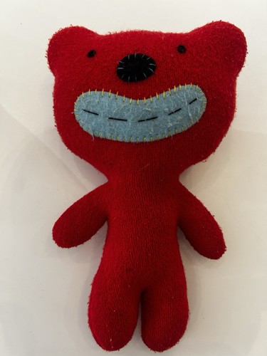 Habitat plush red teddy bear - plush,