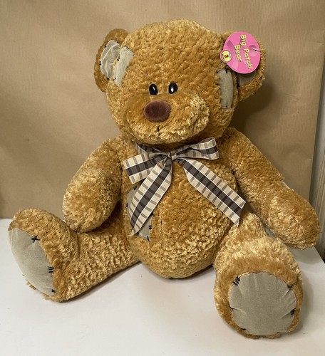 Big patch bear - big, teddy