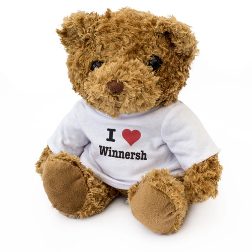 Love winnersh teddy bear - love,