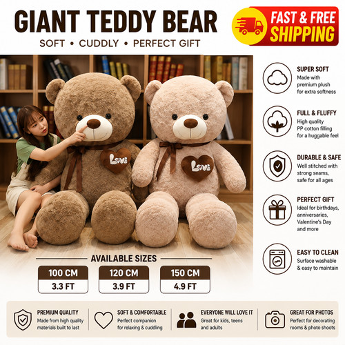 Large teddy bear giant - bear,