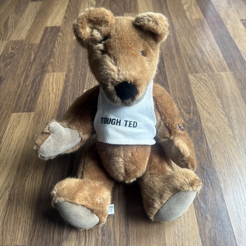 Rare teddy bear tough ted - rare, 1985