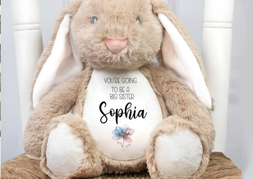 Personalised big sister teddy - personalised,