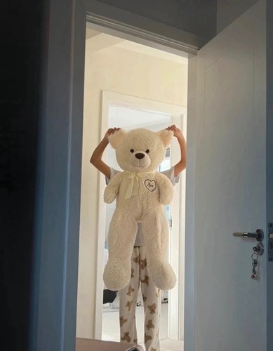 Big teddy bear - big,